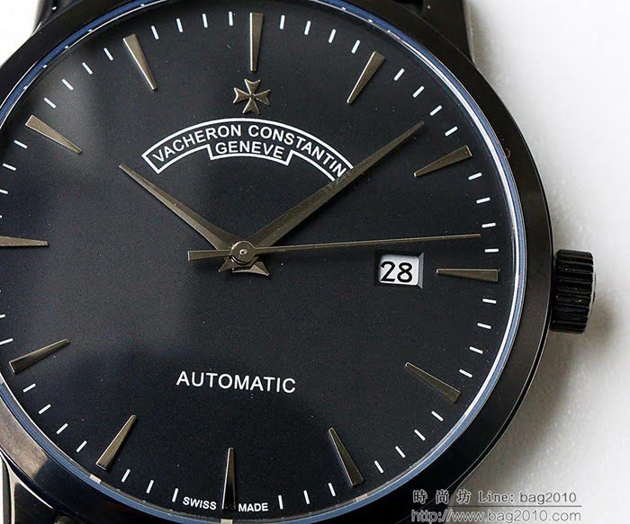 江詩丹頓 Vacheron Constantin LS精品 2018新款 進口9015機芯 小牛皮原裝蝴蝶扣 超強防水 高檔男士腕表  wssb3635
